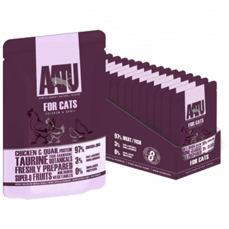 無穀物全配方貓濕糧系列 - 雞、鵪鶉