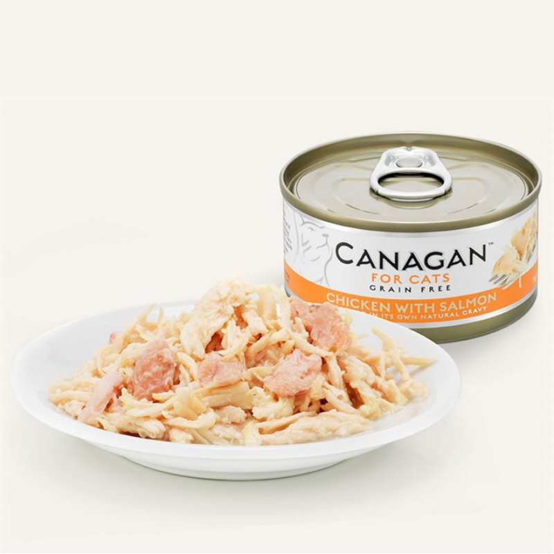 無穀物貓主食罐-雞肉伴三文魚配方