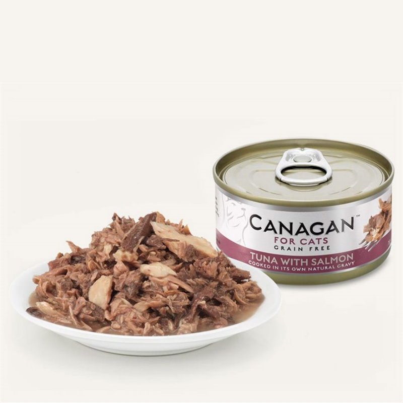 無穀物貓主食罐-吞拿魚伴三文魚配方