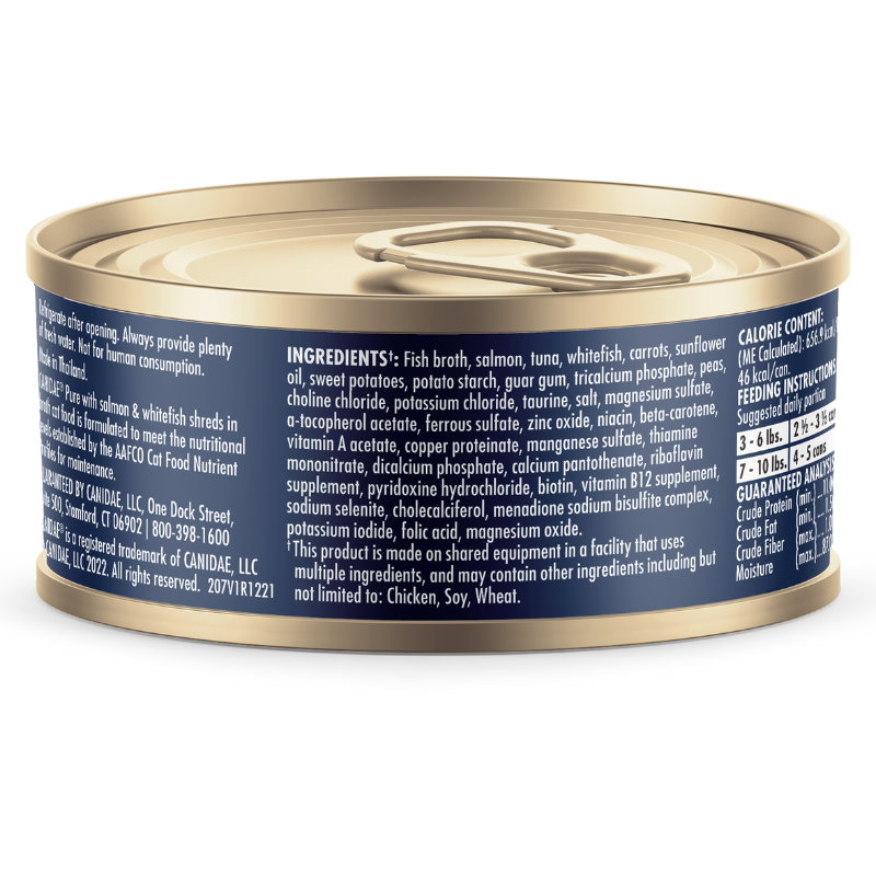 無穀物貓主食罐-三文魚與白身魚