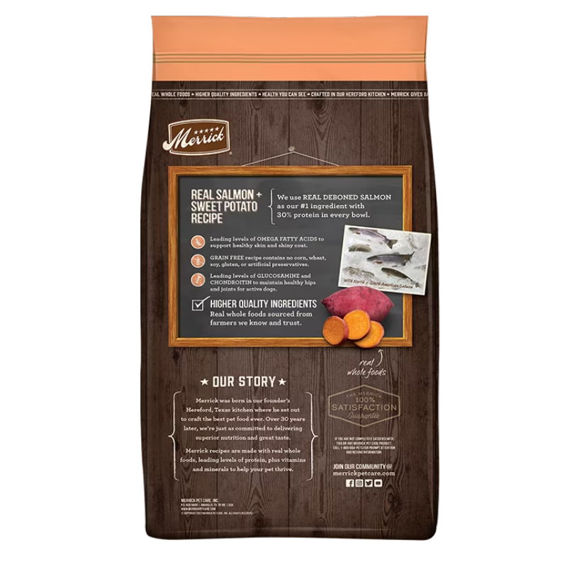 無穀物三文魚甜薯配方